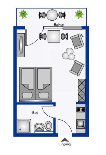 Nordland Appartements - Wohnung Suedfall Wyk auf Fohr Bagian luar foto